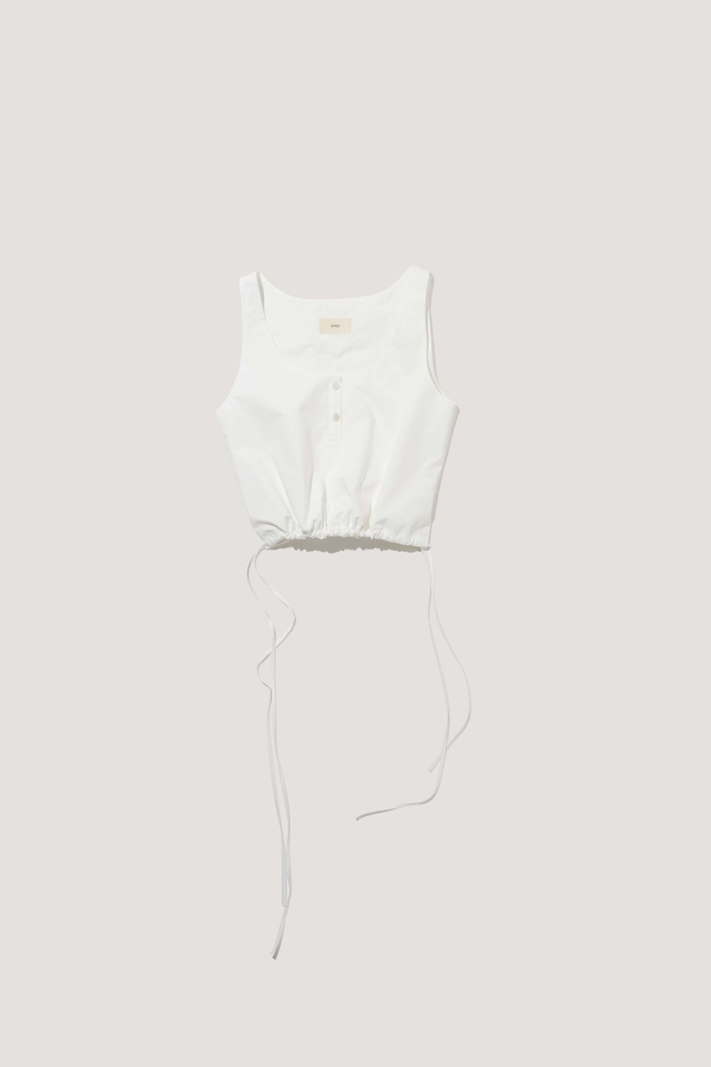 Cropped Sleeveless Strap Top