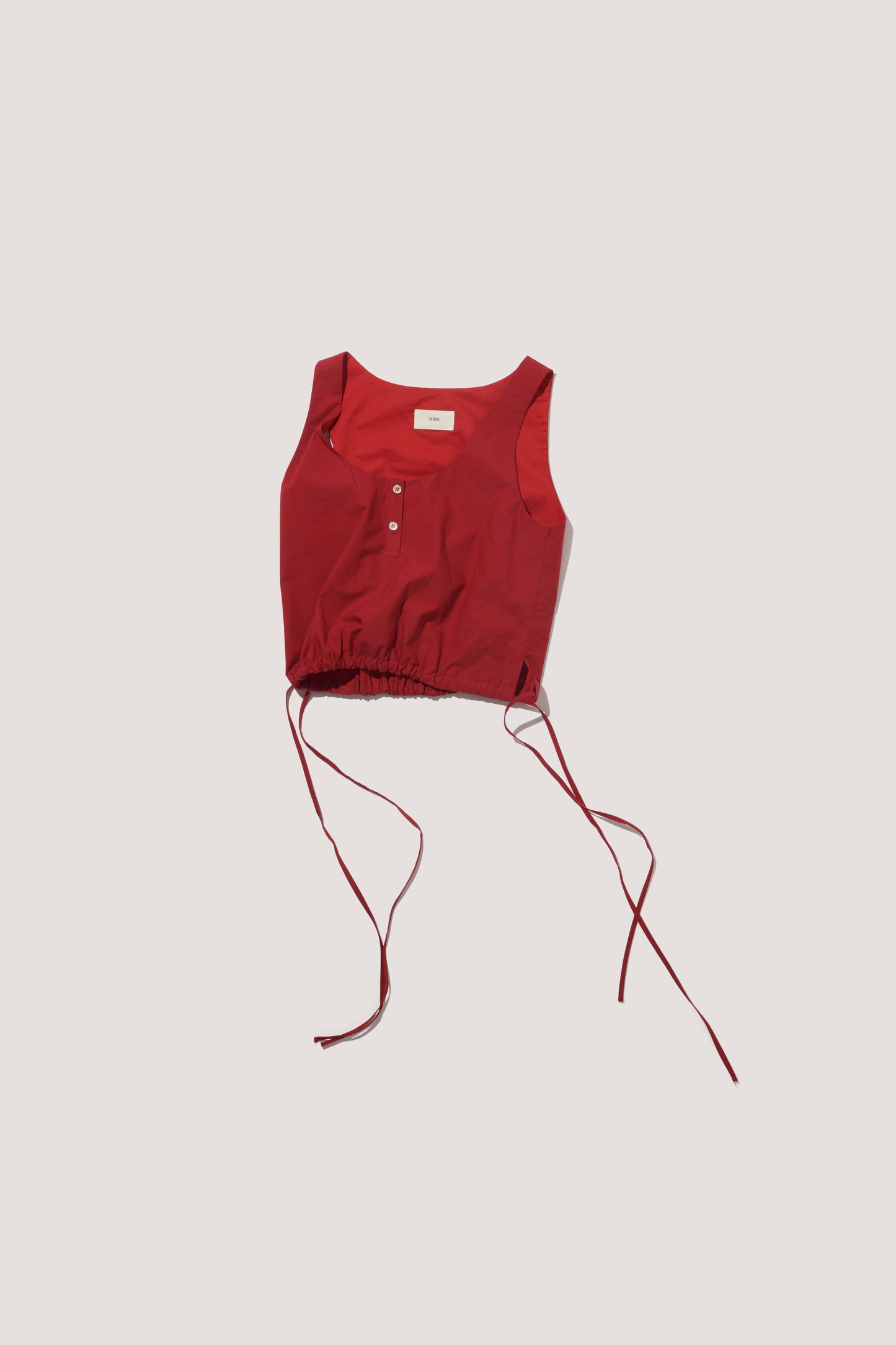 Cropped Sleeveless Strap Top